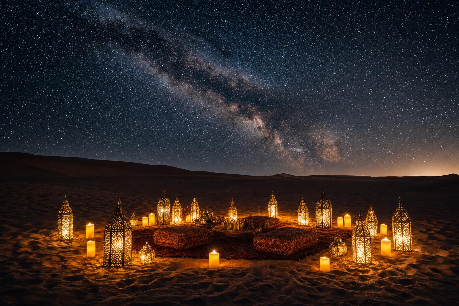A thousand and one nights - and one perfect question
