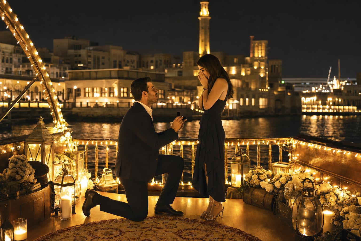 Marina Winter Fairytale - Winter proposals package in Dubai